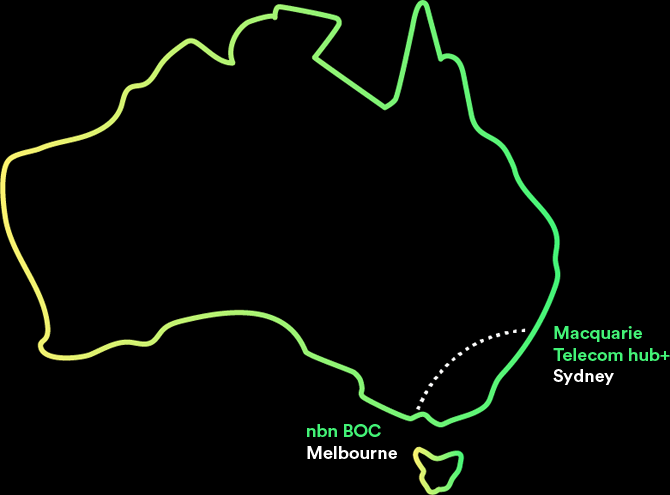 NBN Australia map