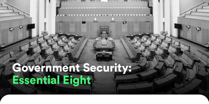 Government security frameworks: the Essential Eight.